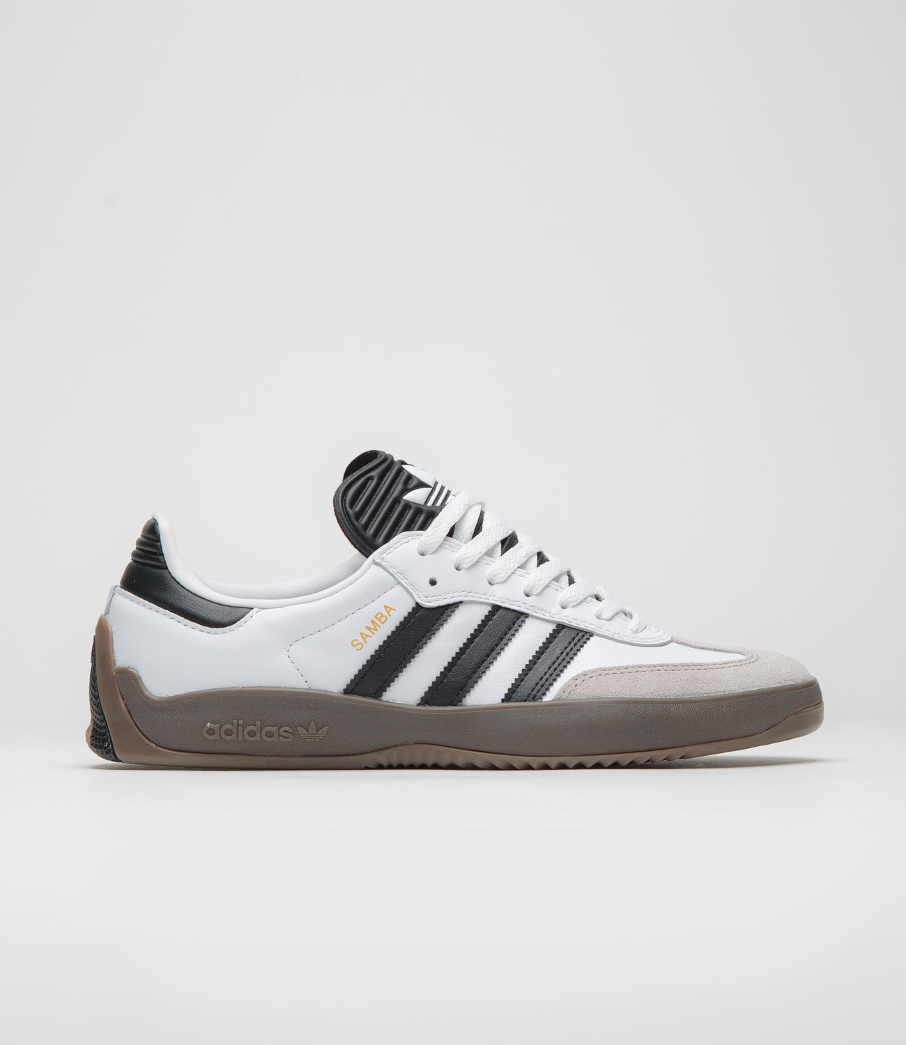 Adidas Puig Samba Shoes - Cloud White / Core Black / Gum | Flatspot Adidas Puig Samba Shoes - Cloud White / Core Black / Gum | Flatspot