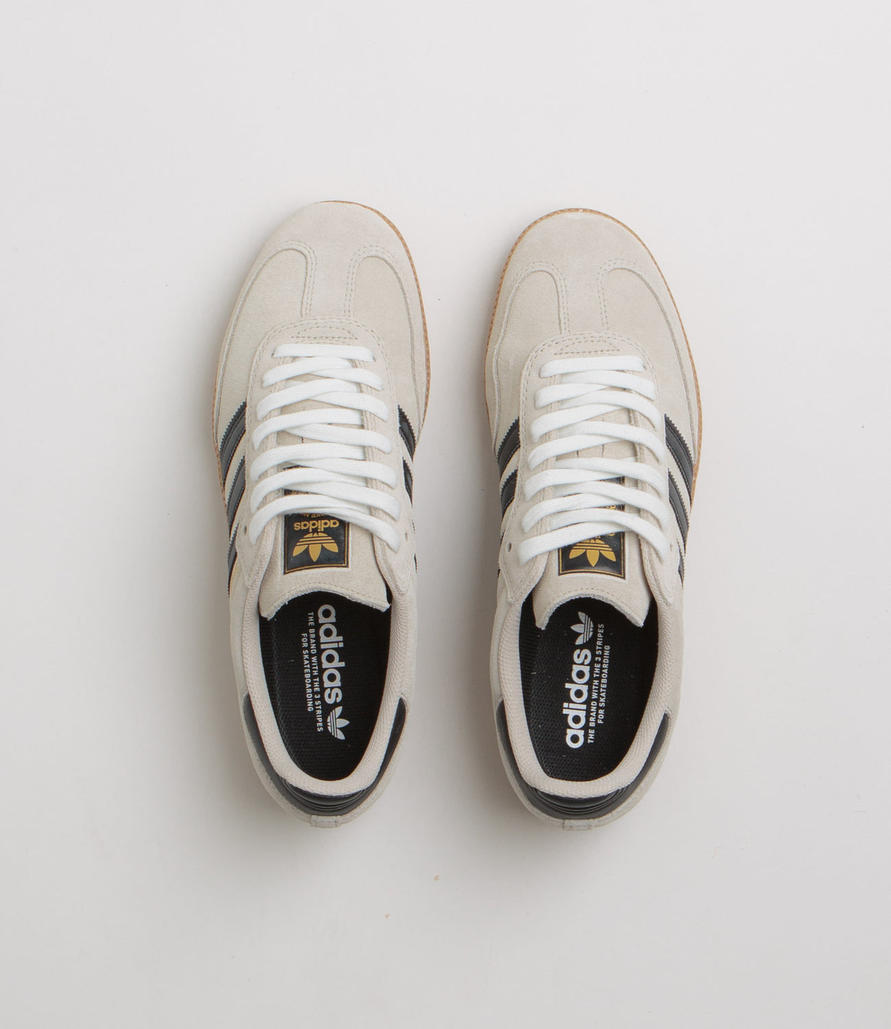 Adidas Samba ADV Shoes - Alumina / Core Black / Gum4 | Flatspot Adidas Samba ADV Shoes - Alumina / Core Black / Gum4 | Flatspot