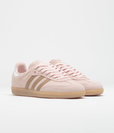 Adidas Samba ADV Shoes - Blush Pink / Cardboard / Gum4