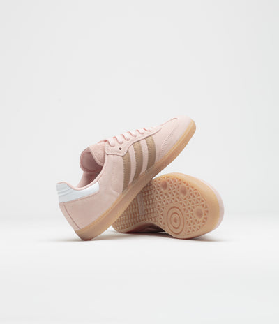 Adidas Samba ADV Shoes - Blush Pink / Cardboard / Gum4