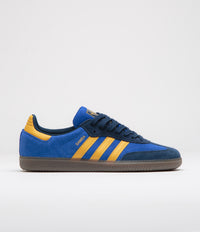 Adidas Samba ADV Shoes - Collegiate Navy / Preloved Yellow / Team Roya