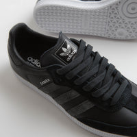 Adidas Samba ADV Shoes - Core Black / Carbon / Silver Metallic thumbnail