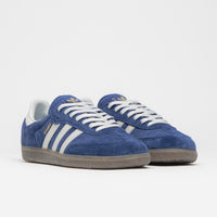 Adidas Samba ADV Shoes in Dark Blue and Grey One / Gum5 thumbnail
