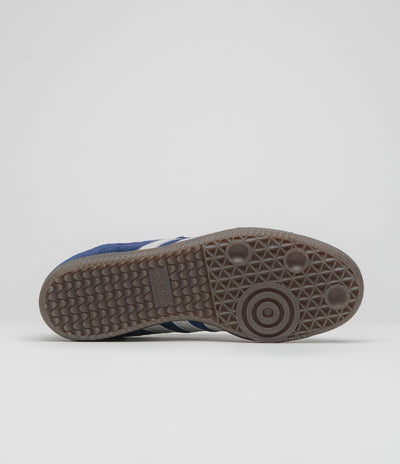 Adidas Samba ADV Shoes in Dark Blue and Grey One / Gum5