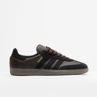 Adidas Samba ADV Shoes - Dark Brown / Core Black / Gum5 thumbnail