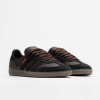 Adidas Samba ADV Shoes - Dark Brown / Core Black / Gum5 thumbnail