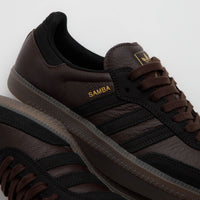 Adidas Samba ADV Shoes - Dark Brown / Core Black / Gum5 thumbnail