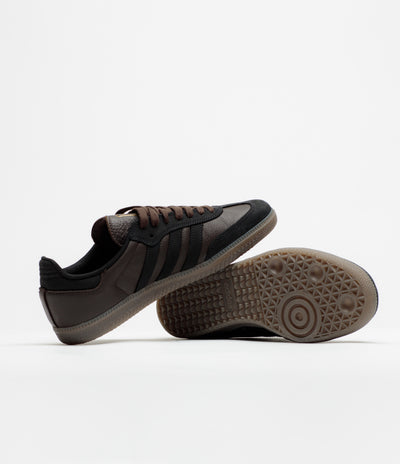 Adidas Samba ADV Shoes - Dark Brown / Core Black / Gum5