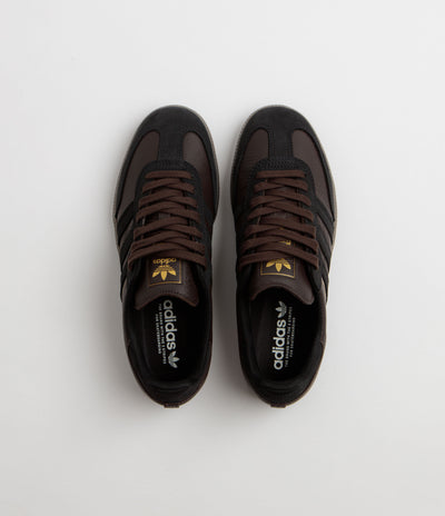 Adidas Samba ADV Shoes - Dark Brown / Core Black / Gum5