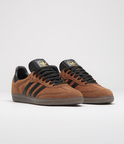 Adidas Samba ADV Shoes - Dusky Bronze / Core Black / Gum5