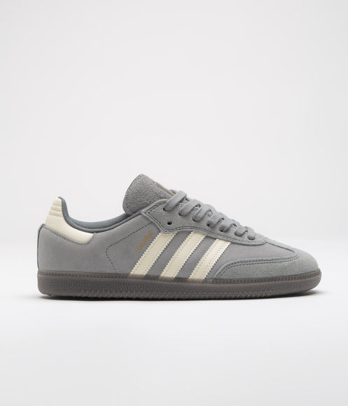 Adidas Samba ADV Shoes - Grey Four / Cream White / Grey Three