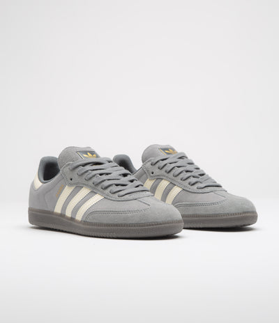 Adidas Samba ADV Shoes - Grey Four / Cream White / Grey Three