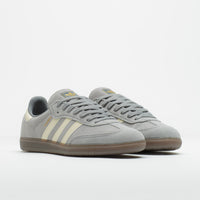 Adidas Samba ADV Shoes in Grey Four and Cream White / Grey Three thumbnail