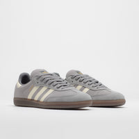 Adidas Samba ADV Shoes - Grey Four / Cream White / Grey Three thumbnail