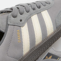 Adidas Samba ADV Shoes - Grey Four / Cream White / Grey Three thumbnail