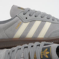 Adidas Samba ADV Shoes in Grey Four and Cream White / Grey Three thumbnail