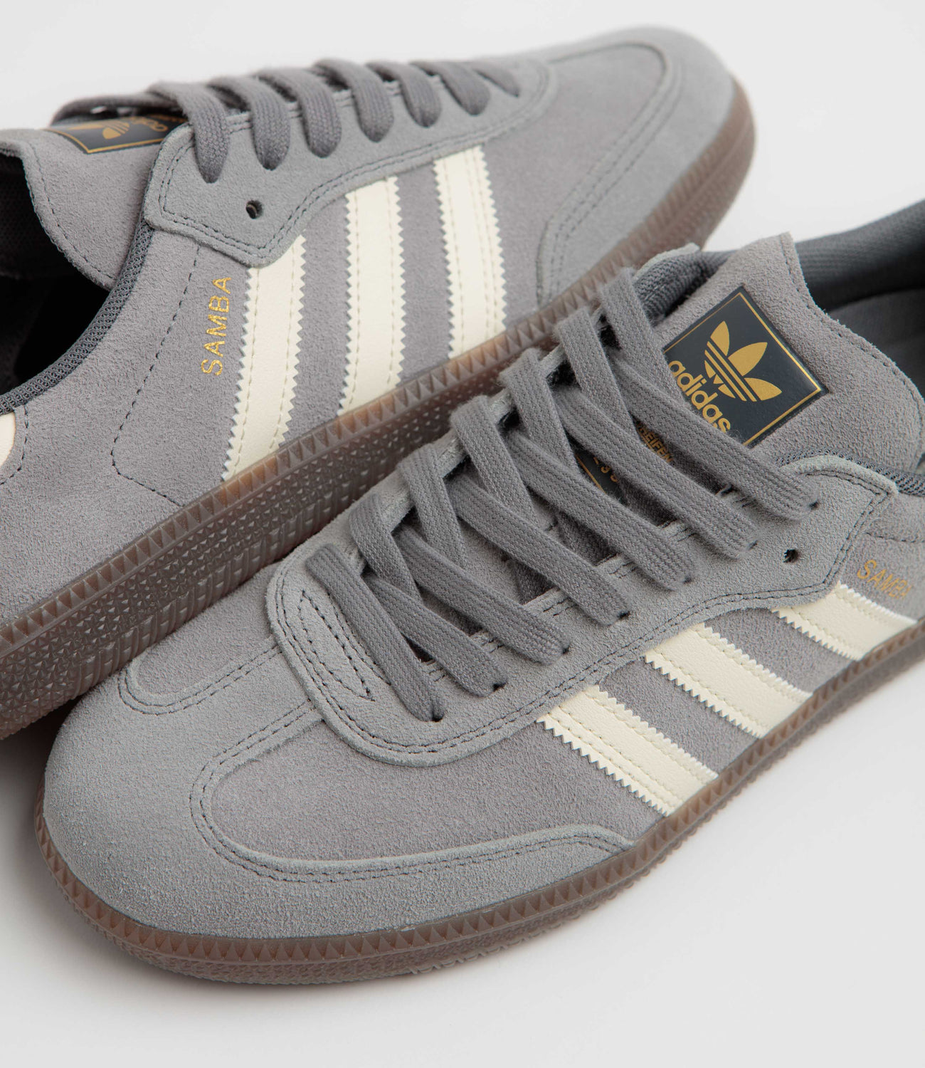 Adidas Samba ADV Shoes - Grey Four / Cream White / Grey Three