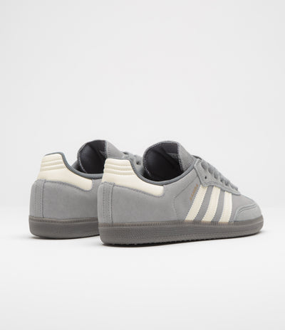 Adidas Samba ADV Shoes - Grey Four / Cream White / Grey Three