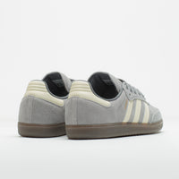 Adidas Samba ADV Shoes in Grey Four and Cream White / Grey Three thumbnail