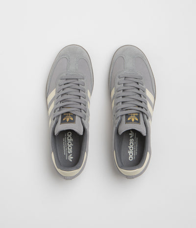 Adidas Samba ADV Shoes - Grey Four / Cream White / Grey Three