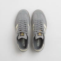Adidas Samba ADV Shoes in Grey Four and Cream White / Grey Three thumbnail