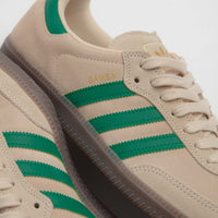 Adidas Samba ADV Shoes - Sand Strata / Court Green / Gum4 thumbnail