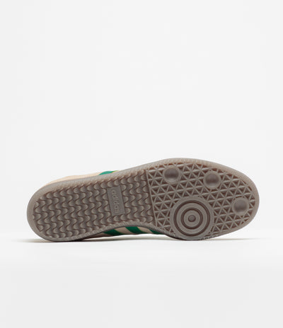 Adidas Samba ADV Shoes - Sand Strata / Court Green / Gum4