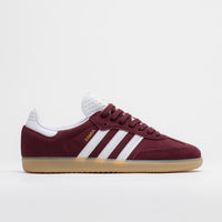 Adidas Samba ADV Shoes - Shadow Red / FTWR White / Maroon thumbnail