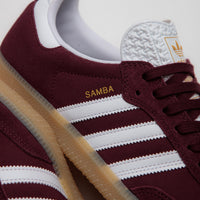 Adidas Samba ADV Shoes - Shadow Red / FTWR White / Maroon thumbnail