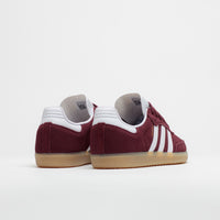 Adidas Samba ADV Shoes - Shadow Red / FTWR White / Maroon thumbnail