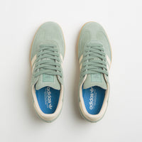 Adidas Samba ADV Shoes - Silver Green / Wonder White / Gold Metallic thumbnail