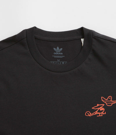 Adidas shmoo tee black deals