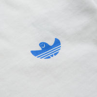 Adidas Shmoofoil Art T-Shirt - White / Bluebird / Royal Blue thumbnail