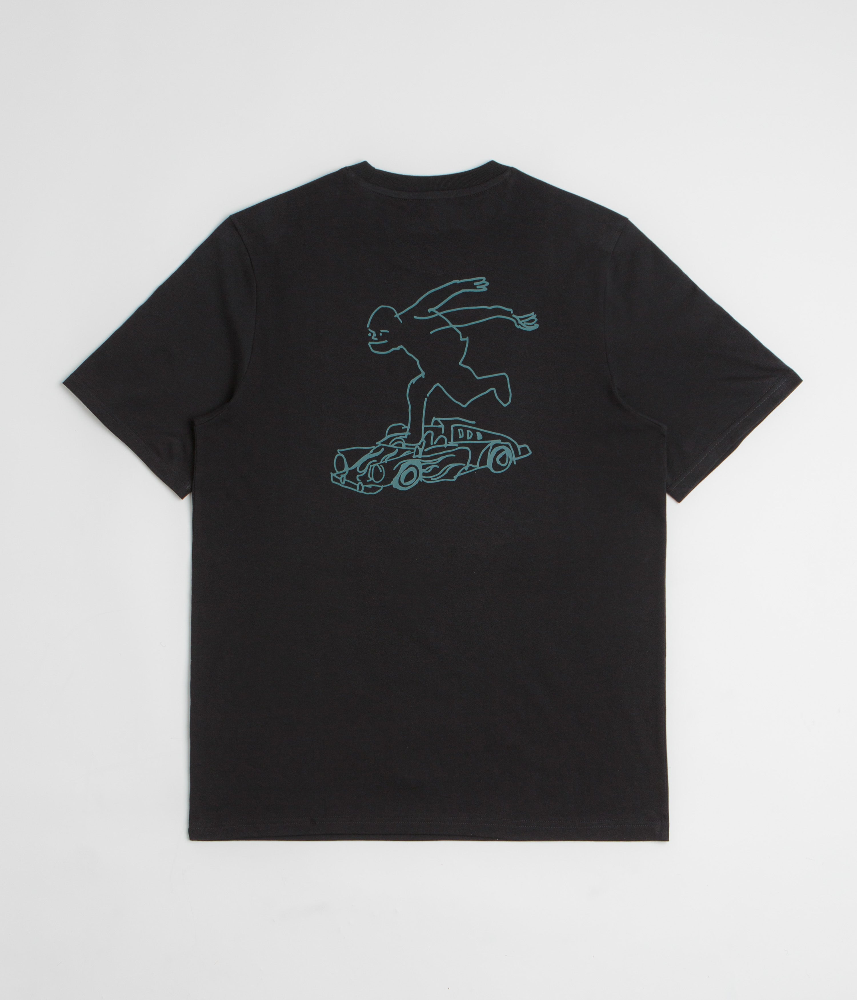 【FUCKING AWESOME】 WE'RE DOING GREAT TEE BLACK Shop Fucking Awesome We're Doing Great Tee Black at itk