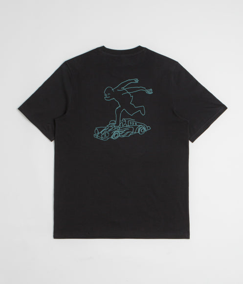 Adidas Shmoofoil Gonz Speedy T-Shirt - Black / Preloved Teal