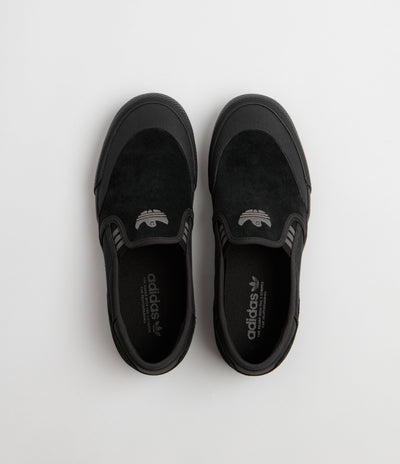 Adidas Shmoofoil Slip RX Shoes - Core Black / Grey Four / Core Black