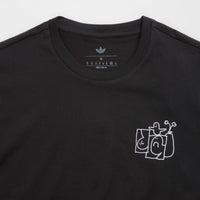 Adidas Shmoofoil Stairs T-Shirt in Black and White thumbnail