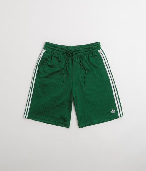 Adidas Skateboarding Classic Shorts - Dark Green / White
