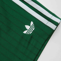 Adidas Skateboarding Classic Shorts in Dark Green and White thumbnail