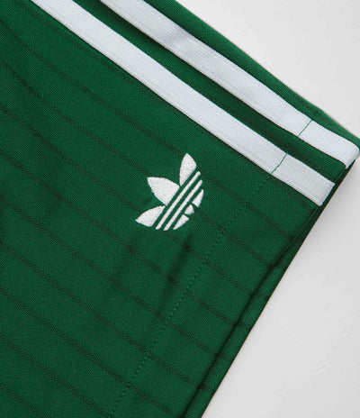 Adidas Skateboarding Classic Shorts in Dark Green and White