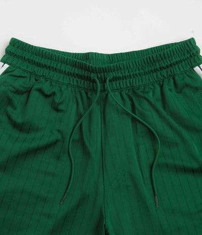 Adidas Skateboarding Classic Shorts in Dark Green and White