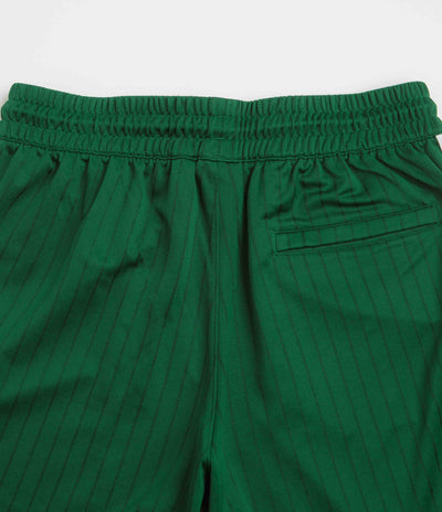 Adidas Skateboarding Classic Shorts in Dark Green and White