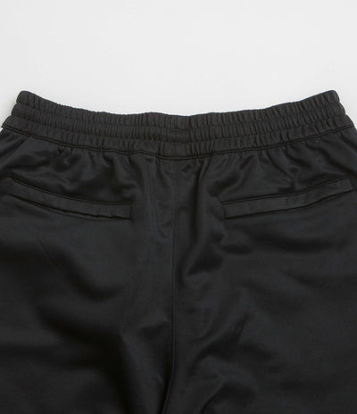Adidas Skateboarding Football Shorts in Black and Dark Green / White