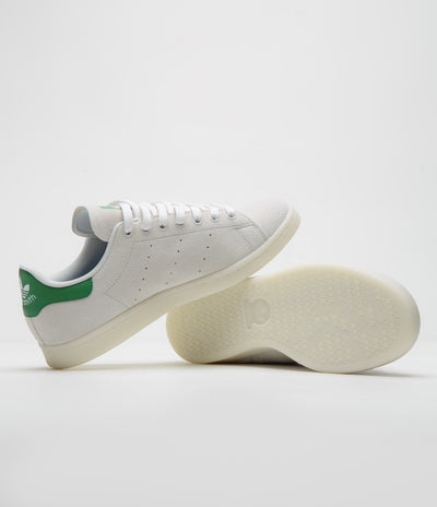 Adidas Stan Smith Shoes in FTWR White and Green / FTWR White