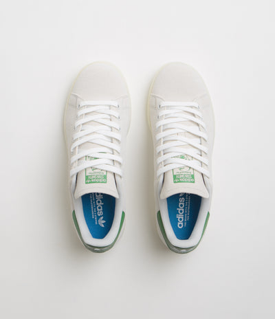 Adidas Stan Smith Shoes in FTWR White and Green / FTWR White