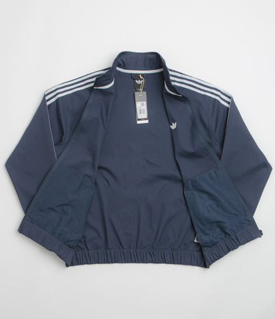 Adidas Superfire Track Jacket in Shadow Navy and White