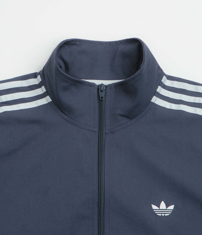 Adidas Superfire Track Jacket in Shadow Navy and White