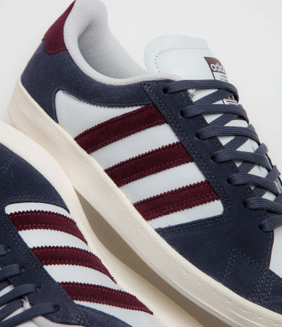Adidas Superskate Low Shoes - Shadow Navy / Maroon / Crystal White
