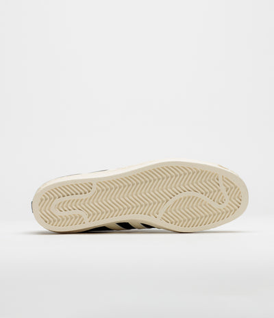 Adidas Superstar 80 ADV Shoes - Core Black / Cream White / Gold Metallic