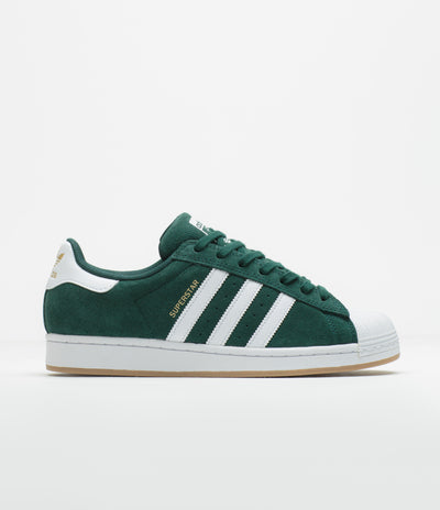 Adidas Superstar ADV Shoes in Aurora Ivy and FTWR White / Gold Metallic